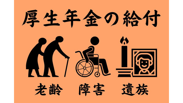 【厚生年金】老齢・障害・遺族に対しての給付をわかりやすく解説 画像