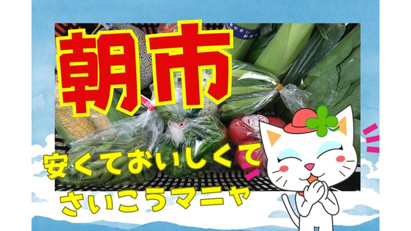 野菜を安く買うには「朝市」！？愛知県内の 5つの朝市とお得に買う攻略ワザも紹介 画像