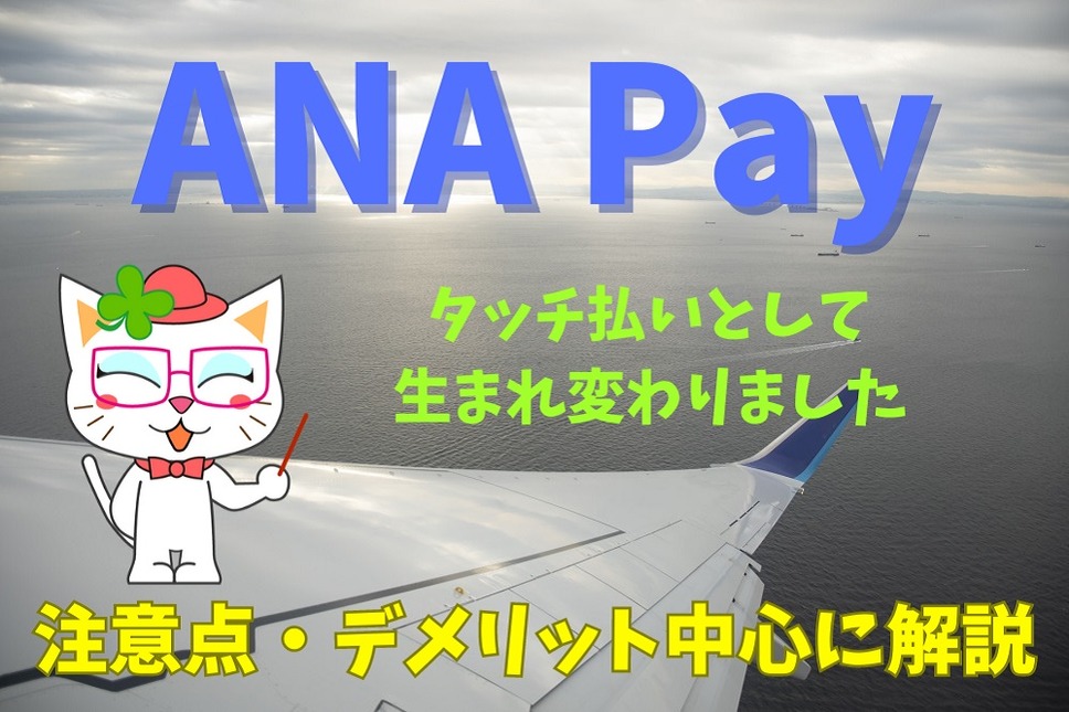ANA Pay注意点・デメリットを中心に解説