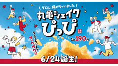 丸亀製麺よりうどんスナック「丸亀シェイクぴっぴ」新発売　シャカシャカして味付けしよう！ 画像