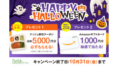 ナッシュがハロウィンキャンペーン実施！新規購入者向け5,000円割引クーポン提供 画像