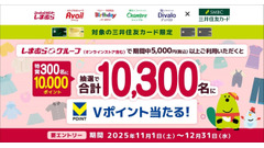 しまむらで買い物がお得に！三井住友カードがVポイント還元キャンペーン実施 画像