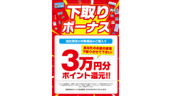 ノジマ全店舗で年末下取りキャンペーン！最大5万円引き％3万円分ポイント還元 画像