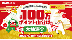 年末年始はDMM通販がお得！100万ポイント還元キャンペーンの条件まとめ 画像