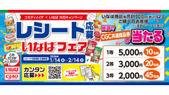 いなば食品×コモディイイダ共同企画！レシート応募で商品券総額20万円分が当たる 画像