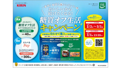 三菱食品×キリンビールが糖質ゼロでコラボ！レシート応募で340名にプレゼント 画像