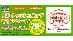 【2026年春限定】JCBでお得！東京ディズニーシーフード＆ワインフェス20％還元 画像