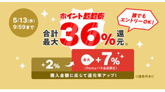 au PAY マーケット「ポイント超超祭」で最大46%還元＆家電・グルメが最大50%割引 画像