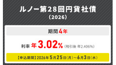 SMBC日興証券がルノー社債の申込受付を開始 年利3.02％・格付けA－ 画像