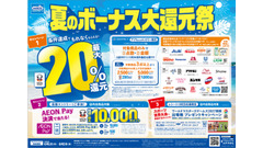 ウエルシア薬局がWAON POINT最大20%還元「夏のボーナス大還元祭」開催 画像