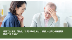 遺言で財産を「割合」で受け取る人は、相続人と同じ権利義務。借金も引き継ぐ 画像