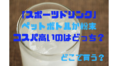 2024年7月「スポーツドリンク」ペットボトルか粉末、コスパ高いのはどちら？　どこで買うかも含めて「節約効果」を検証 画像