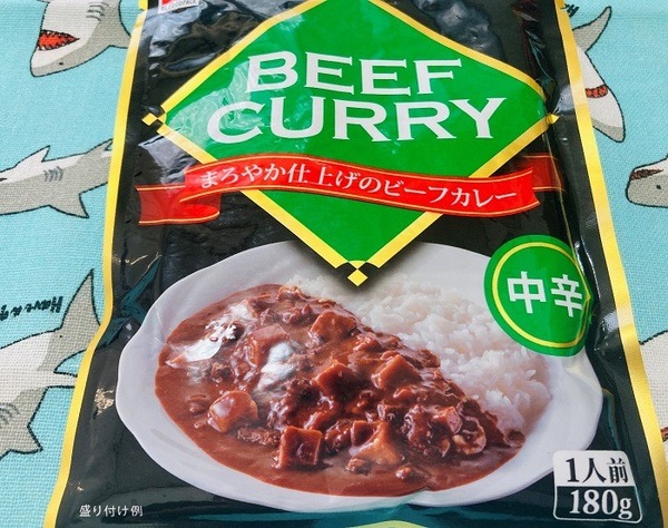 ビーフカレー　中辛/79円