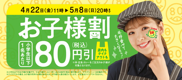 小学生以下が対象