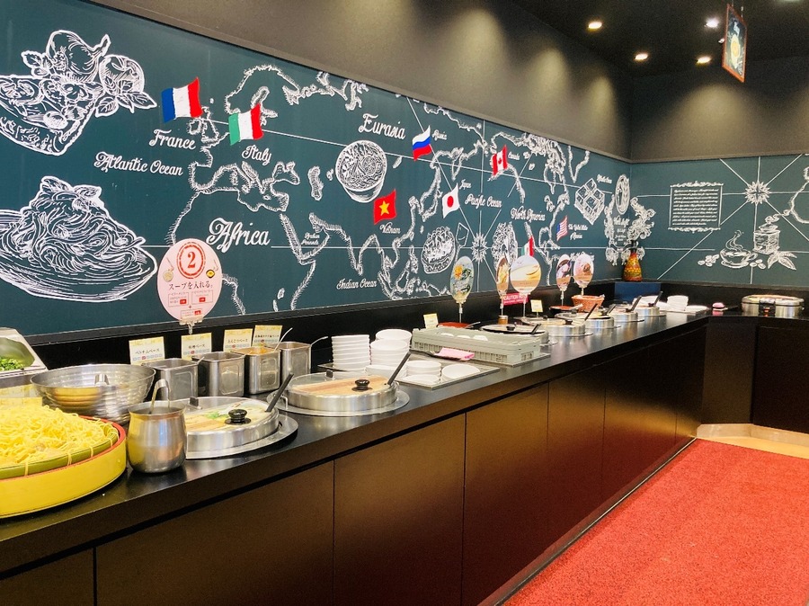 ライス・スープ・麺料理コーナー