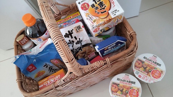 今回購入したお買物内容