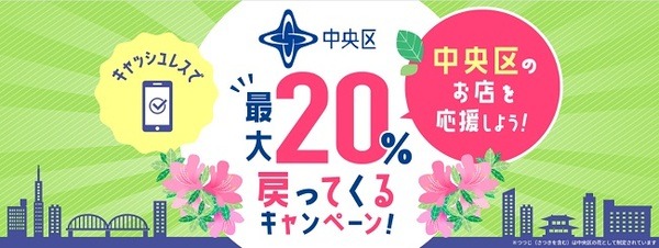 中央区の対象店舗