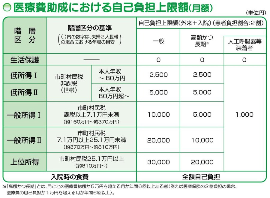 自己負担上限額