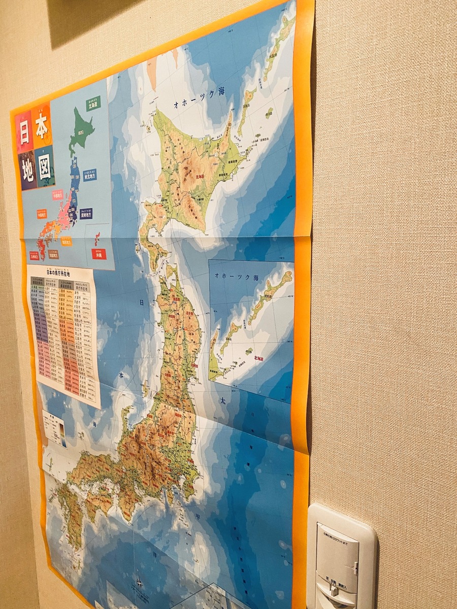 トイレに貼るのにぴったり
