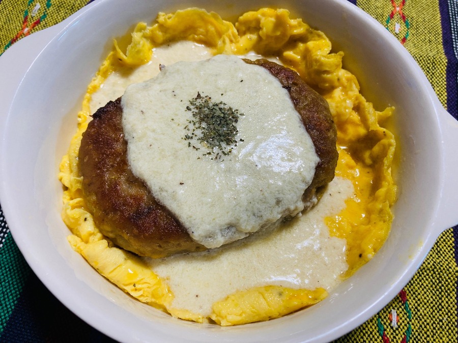 チーズインハンバーグアレンジレシピ