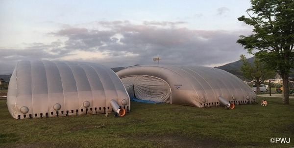 【バルーンシェルター】　エアーの力で防災を次のステージへ