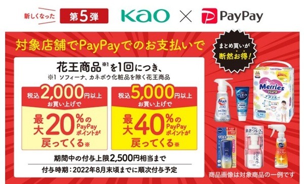 PayPay×花王キャンペーン