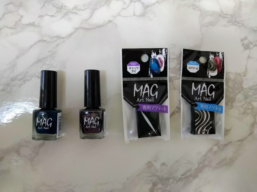 【キャンドゥ】不器用さんOK！　マグネットネイル(220円)で簡単プロ級ネイル