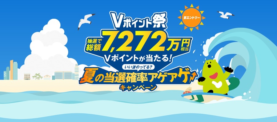 夏の当選確率アゲアゲキャンペーン
