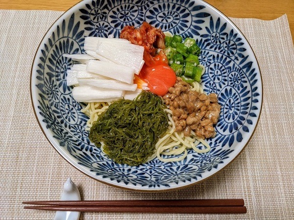 ネバネバ冷麺