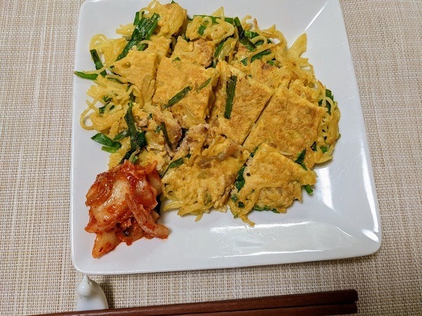 焼きそばチヂミ
