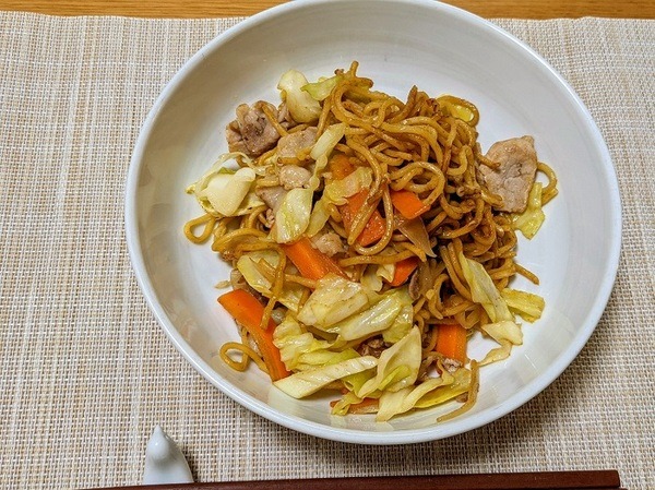 カレー焼きそば