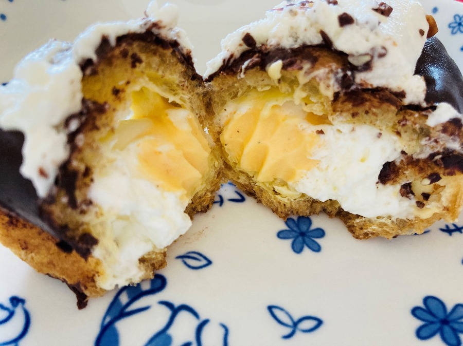 カスタードクリームにもおぼれる