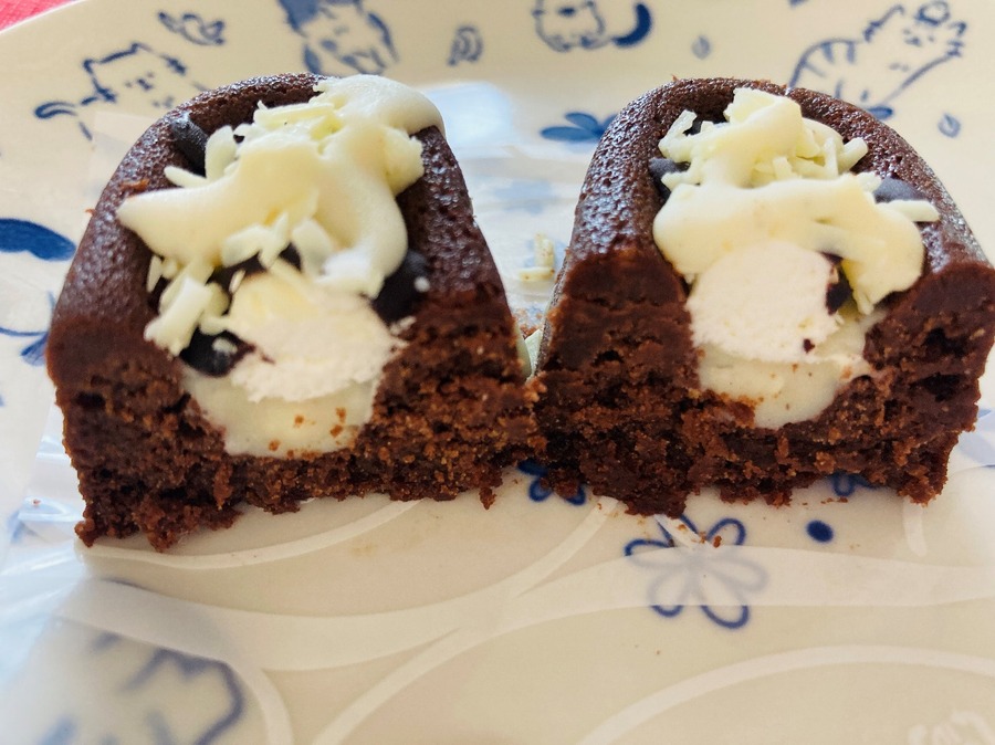 バニラガナッシュとクリーム