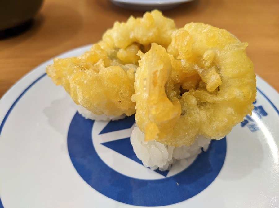 特大切り！はも天にぎり