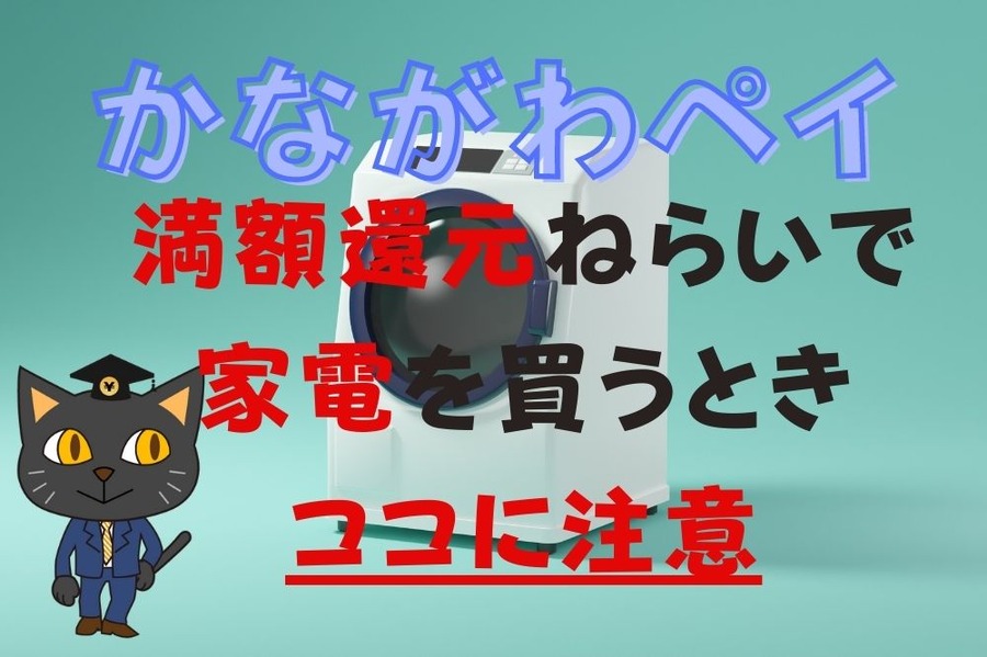 かながわペイ、家電買うときここに注意