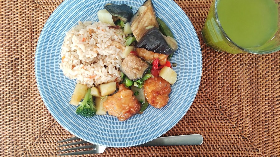 「冷凍食品」ランチ