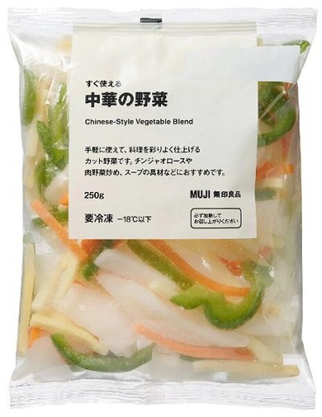 無印中華の野菜