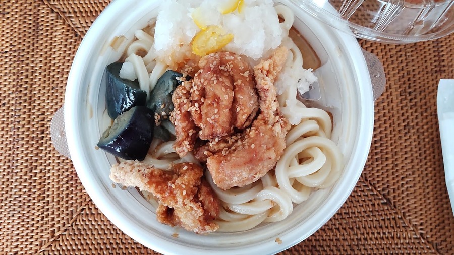 だしを含んだ揚げなす