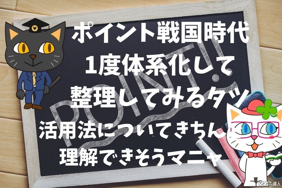 【いまさら聞けないポイ活の始め方】無数にあるポイント、実は3種に分類可能　各貯め方、使い方、2重取り術、お得度合い解説