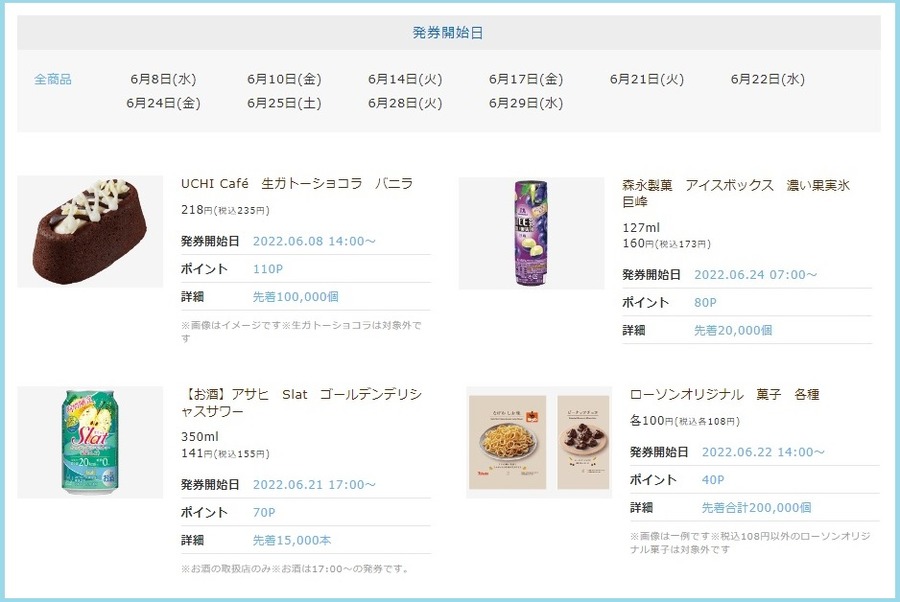 たまったdポイントはローソンの「お試し引換券」で利用できる
