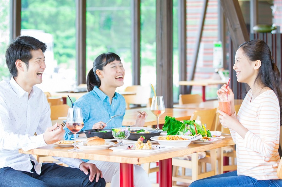 みんなで食べればポイントがたくさんたまる