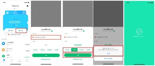 都度入金