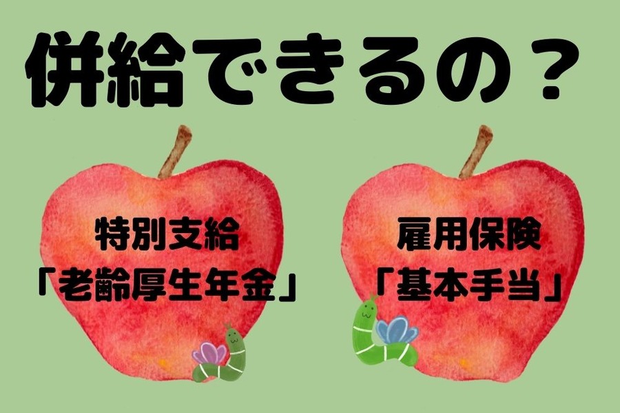 特別支給の老齢厚生年金と雇用保険の基本手当