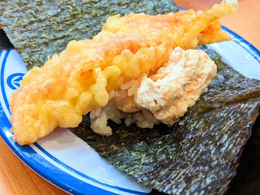 かにカマ天手巻き