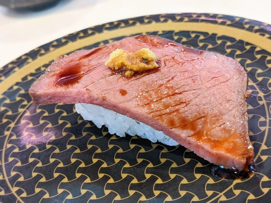 炙りイチボ握り