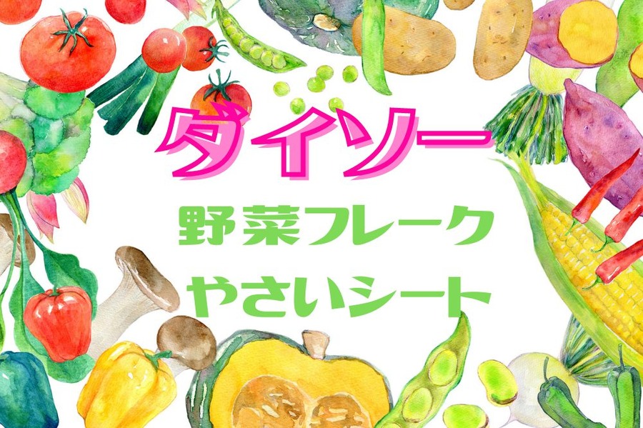 ダイソーの野菜フレーク