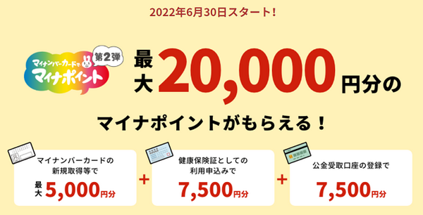 マイナポイント