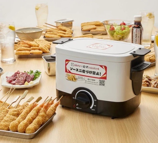 夏休みには串カツ屋さん体験