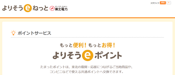 東北電力ポイント