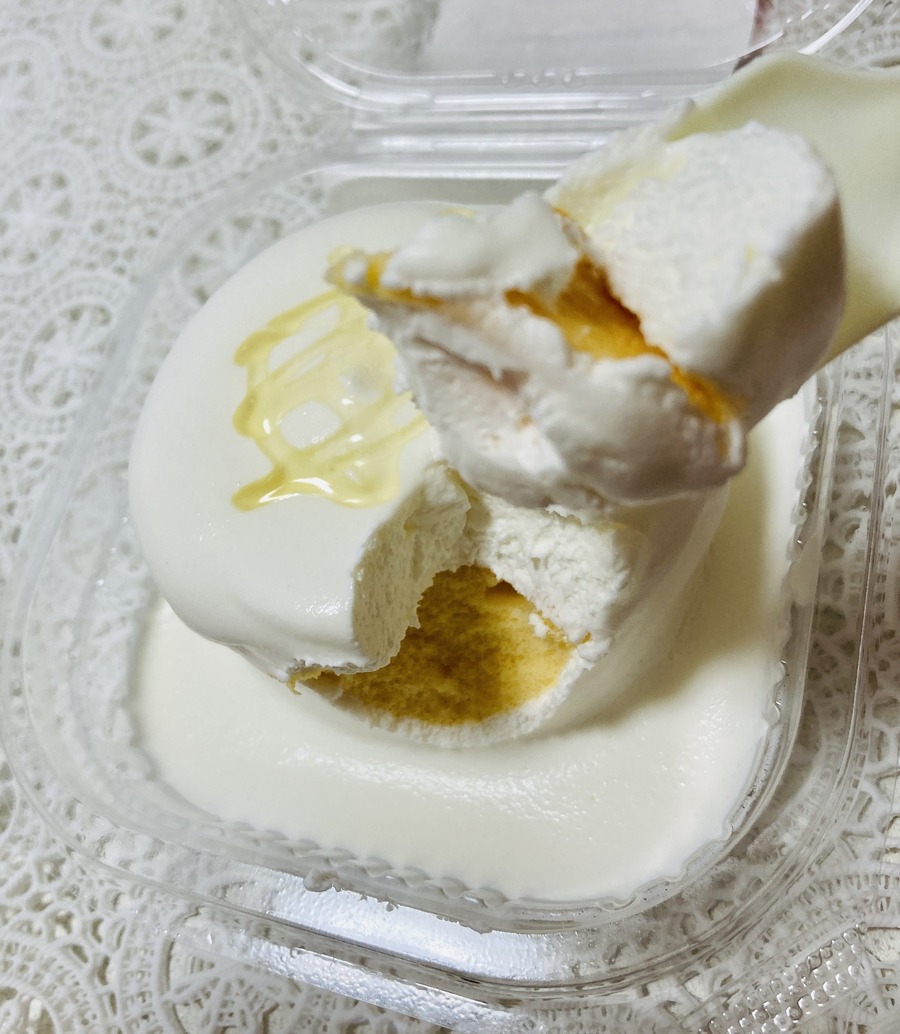 パンケーキの生地がかなりウェッティー